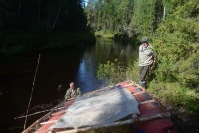 Спускаем судно на воду